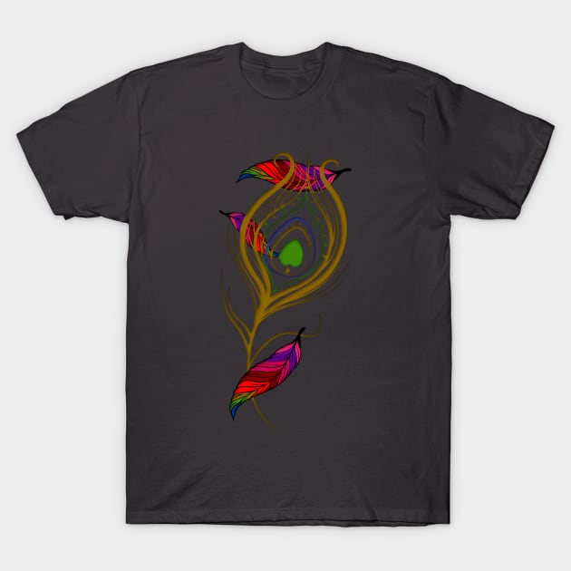 Featherly T-Shirt by Himm's ZODIAC